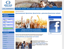 Tablet Screenshot of globostudy.de